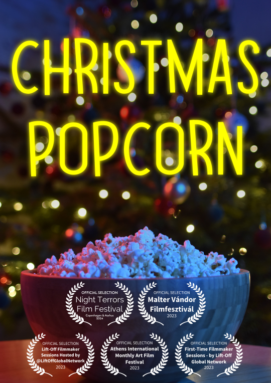 Christmas Popcorn Poster